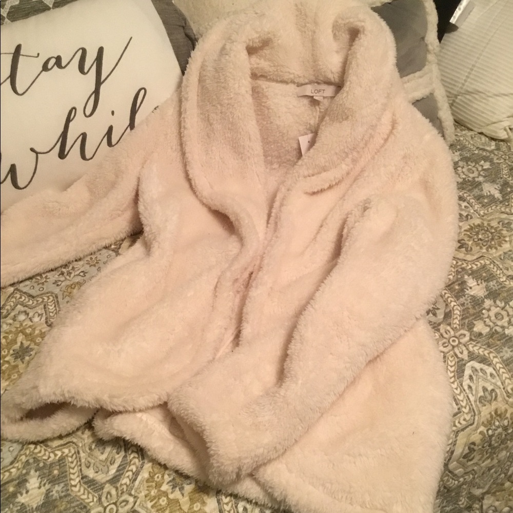 Sherpa cardigan